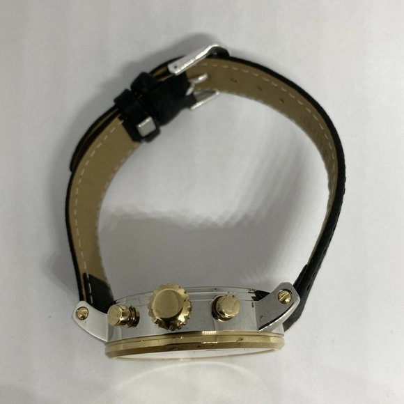 Fossil Boyfriend ES3615 Women Black Leather White - Picture 8 of 12